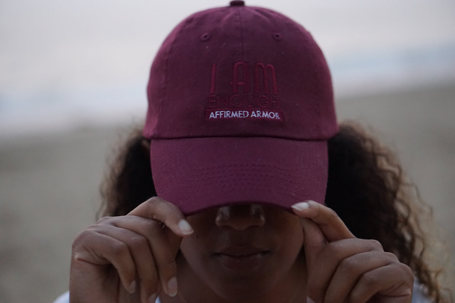 I AM ENOUGH Dad Cap**BOLD** image 3